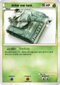 dollar war tank