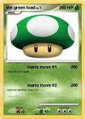 the green toad