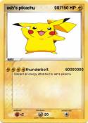 ash's pikachu