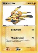 Pikachu Libre