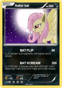 flutter bat