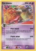 Fire blaster