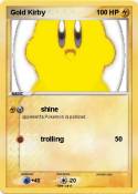 Gold Kirby