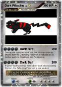 Dark Pikachu