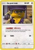 the post man