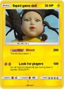 Squid game doll