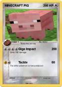 MINECRAFT PIG