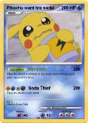 Pikachu want
