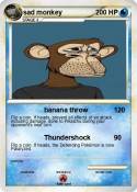 sad monkey