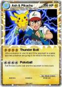 Ash & Pikachu