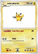 solid pikachu
