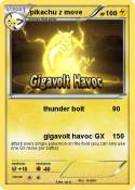 pikachu z move