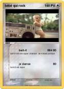 bébé qui rock