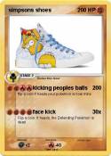 simpsons shoes