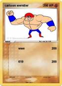 cartoon werstle