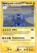 lighting bolt