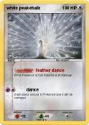 white peakehalk