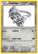 metal tiger