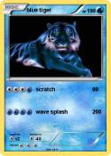blue tiger