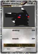 Shadow pikachu