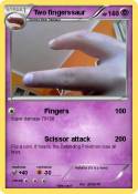 Two fingerssaur