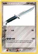 knife