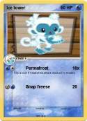 Ice tower