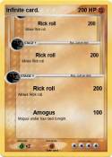 Infinite card.