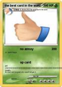 the best card