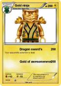 Gold ninja