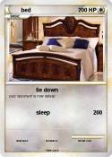 bed