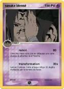sasuke blessé