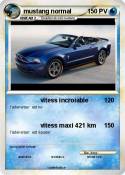 mustang normal