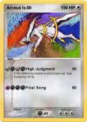 Arceus lv.80
