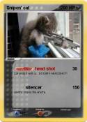 Snipen' cat