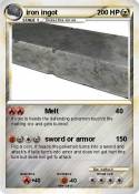 iron ingot