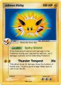Jolteon Kirby