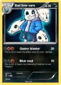 Bad time sans