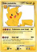 Cute rocketchu