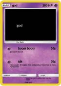 god