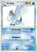 Ice fang