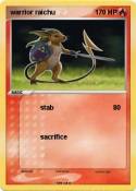 warrior raichu