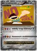 NO HOMEWORK