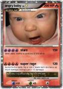 angry baby