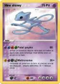 Mew shiney 