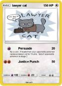 lawyer cat