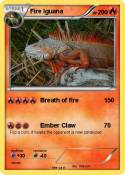 Fire Iguana