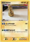 Gold ananas