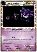 gastly evo line