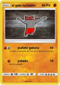 el gato luchado
